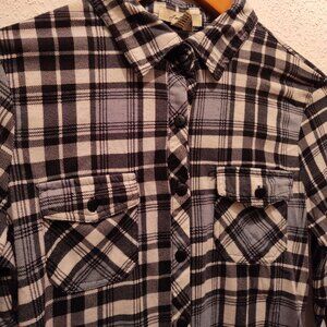 Love Potion, Women’s Flannel, ¾” Sleeve, Plaid, S